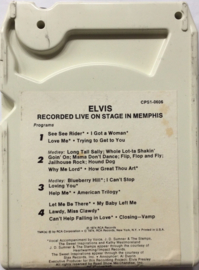 Elvis Presley - Recorded Live On Stage in Memphis - CPS1-0606