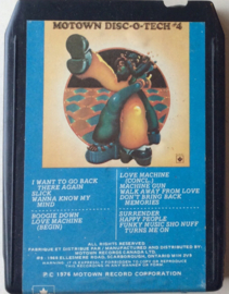 Various – Motown Disc-O-Tech #4  8-track Motown M-872BT