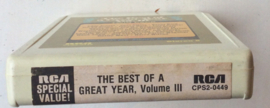 Various Artists -  The Best Of a Great Year vol III - RCA CPS2-0449