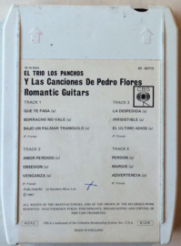 El Trio Los Panchos Y Las Canciones De Pedro Flores – Romantic Guitars -CBS 42-63713