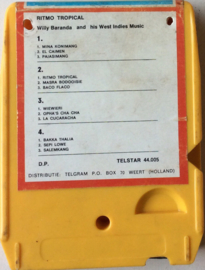 8-track Willy Baranda & His West Indies Music – Ritmo Tropical