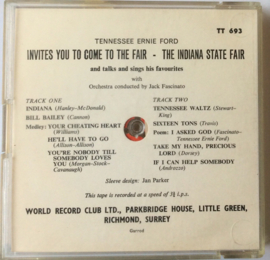 Tennessee Ernie Ford – Invites You To Come To The Fair - EMI Records TT693  3 ¾ ips 2-Track MONO