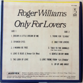 Reel to Reel -  Roger Williams  – Only For Lovers