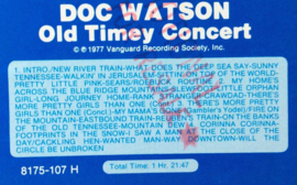 Doc Watson, Clint Howard And Fred Price – Old Timey Concert -Vanguard  VSD  8175-107 H