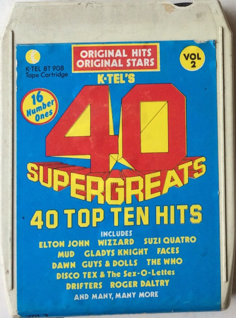 Various Artists - 40 Supergreats 40 Top ten Hits Vol 2  - K-TEL 8T 908