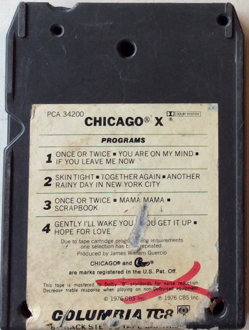 Chicago - Chicago X - Columbia PCA 34200