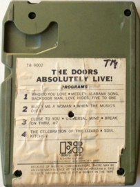 The Doors – Absolutely Live - Elektra  T8 9002