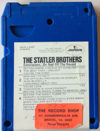 The Statler Bros. – Entertainers...On And Off The Record - Mercury MC8-1-5007