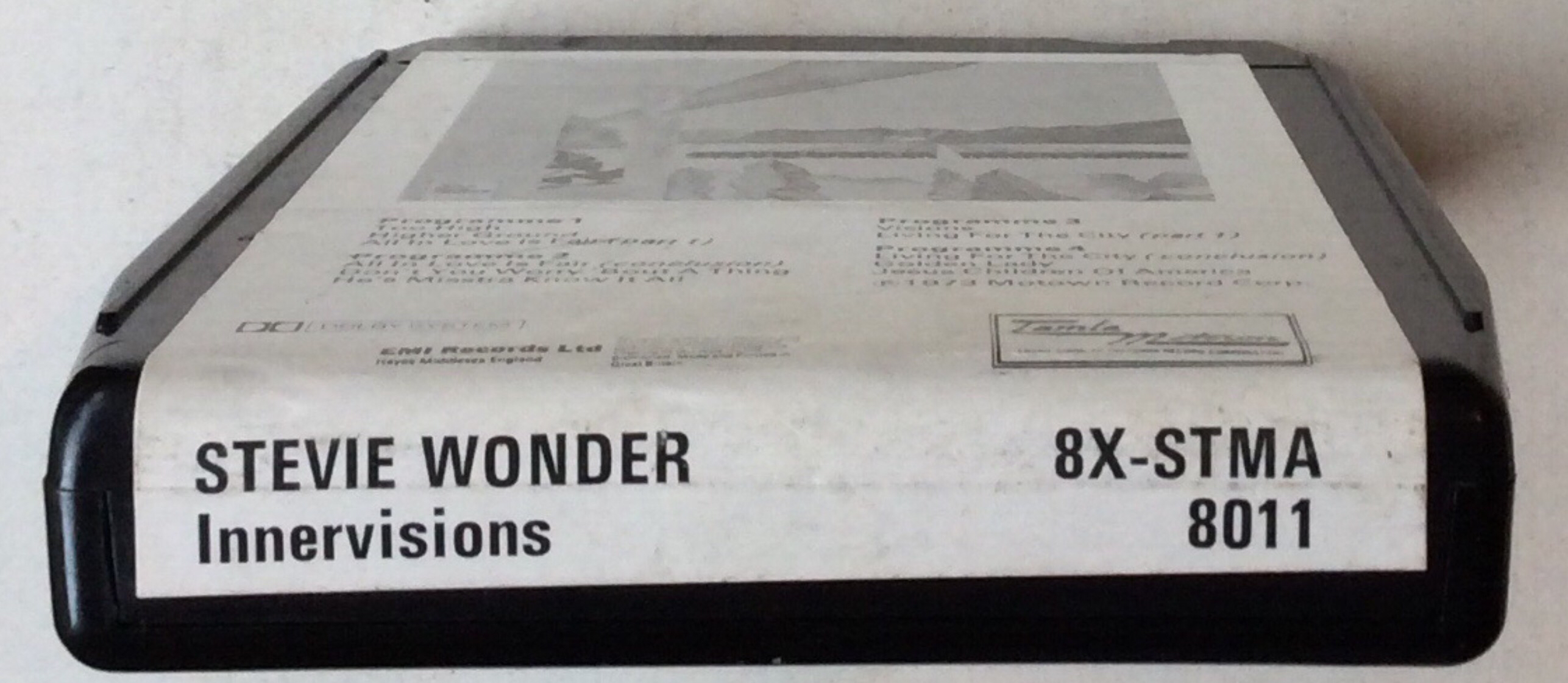 Stevie Wonder – Innervisions - amla Motown  8X-STMA 8011