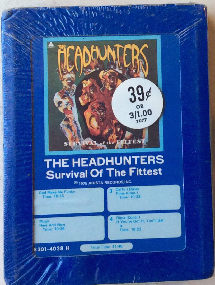The Headhunters – Survival Of The Fittest - Arista 8301-4038 H SEALED