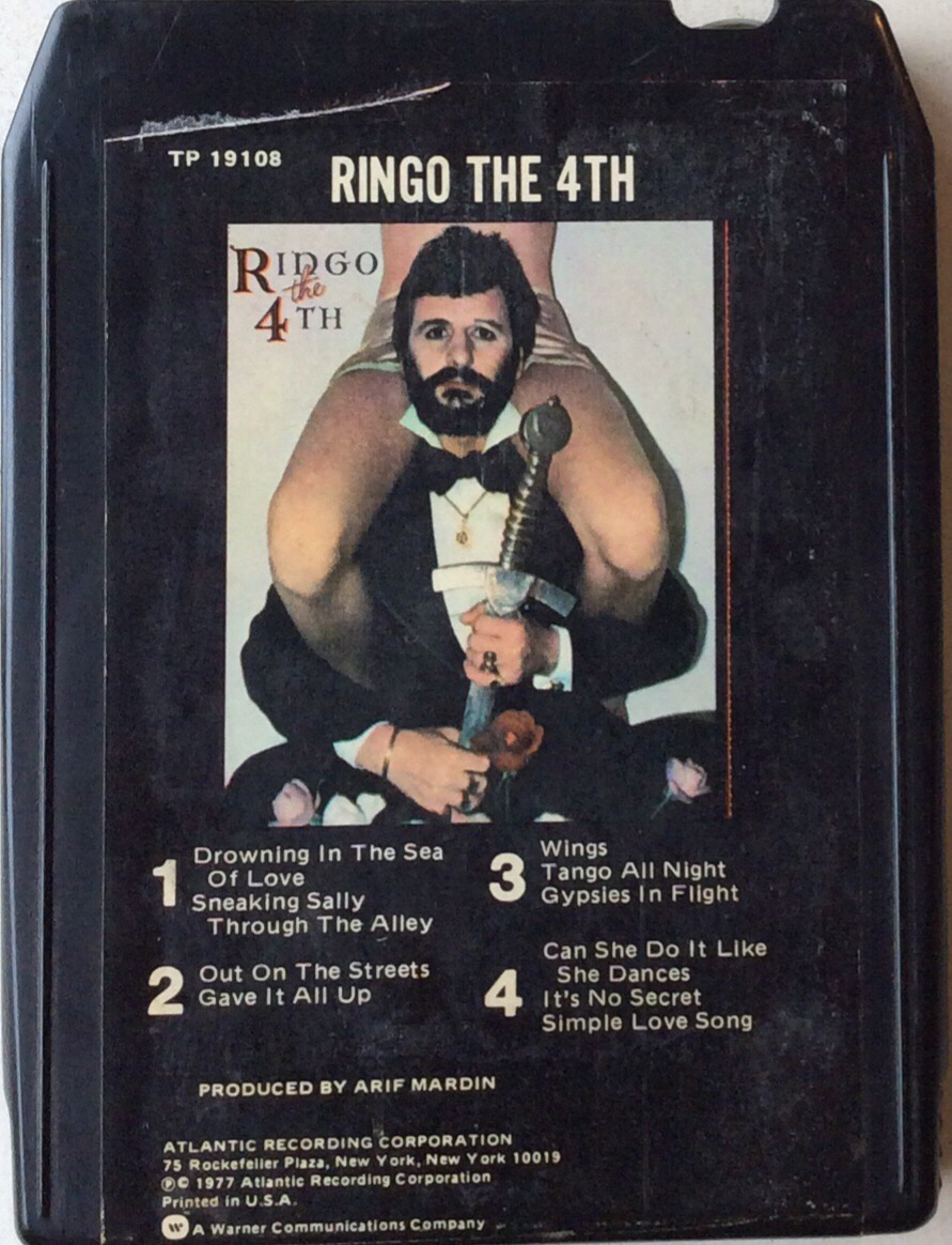 Ringo Starr – Ringo The 4th -  Atlantic TP 19108