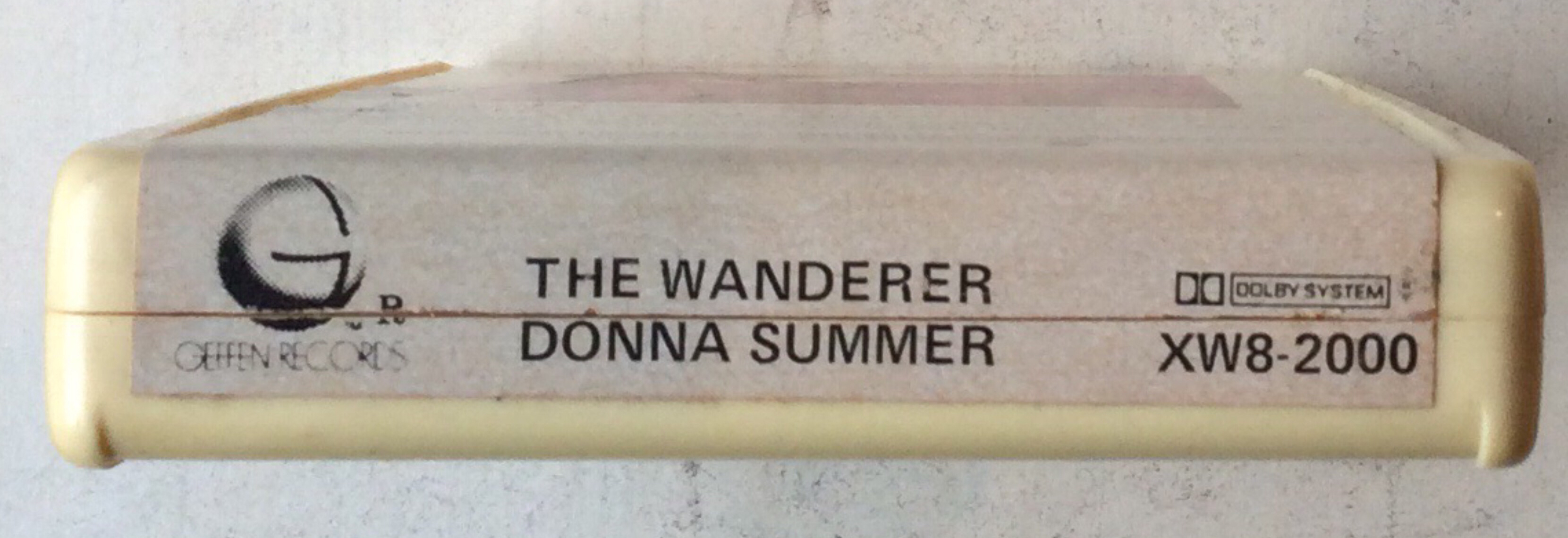 Donna Summer – The Wanderer  -  Geffen Records XW8-2000
