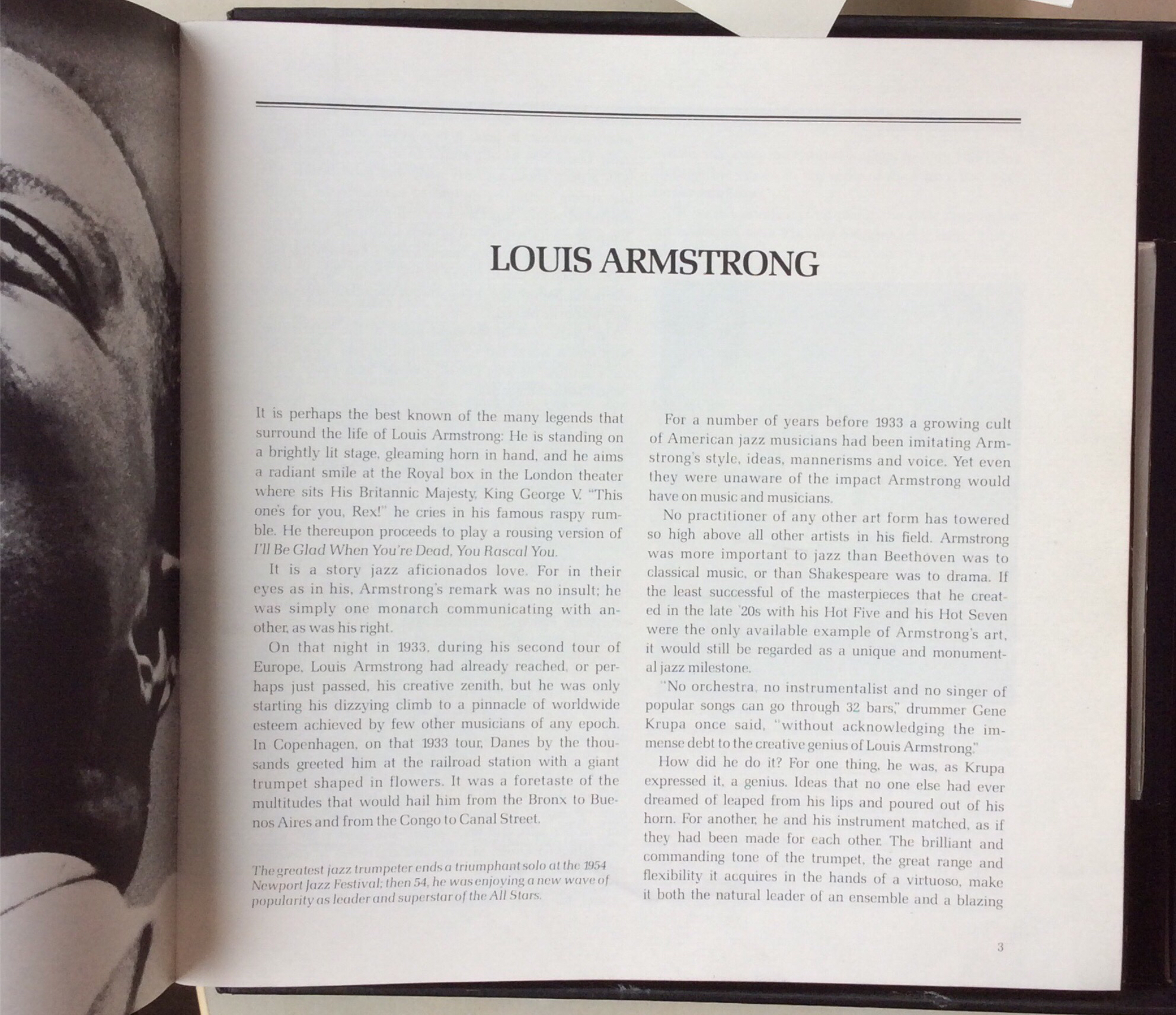 Louis Armstrong – Giants Of Jazz: Louis Armstrong - Time Life Records  8TL-J01