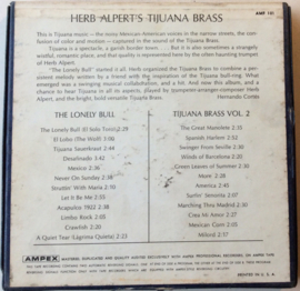 Herb Alpert & The Tijuana Brass – The Lonely Bull / Tijuana Brass Vol. 2 - A&M Records AMF 101  3 ¾ ips 4-Track Stereo