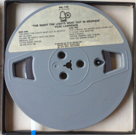 Vicki Lawrence – The Night The Lights Went Out In Georgia Reel-To-Reel, 3 ¾ ips, ¼",
