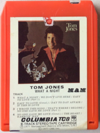 Tom Jones – What A Night - Epic PEA 35023