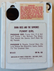 Diana Ross & The Supremes – Sing And Perform "Funny Girl" - Motown MT-A-672