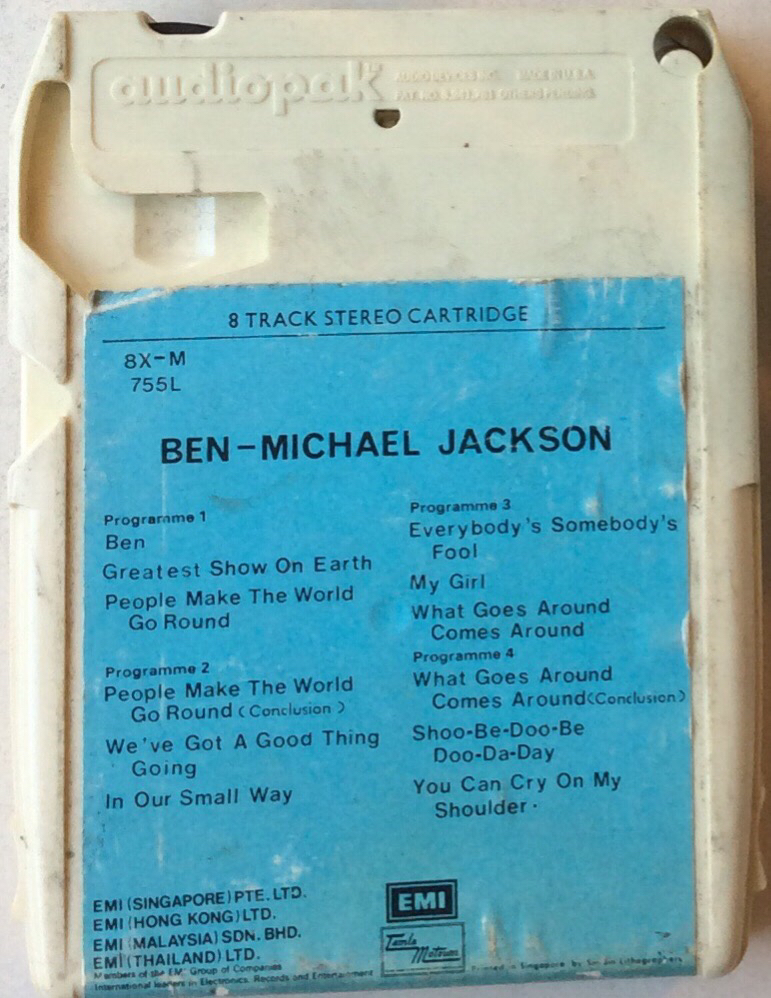 Michael Jackson – Ben - EMI Motown 8X- M755L