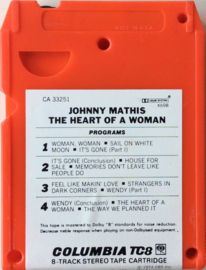 Johnny Mathis – The Heart Of A Woman -Columbia CA 33251
