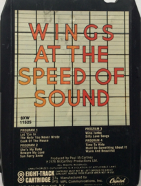 Paul McCartney and Wings - wings at The Speed Of Sound - Capitol 8XW-11525