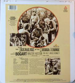 CED Videodisc PAL/UK - The Treasure of the Sierra Madre - MGM/UA RCA Columbia  43609