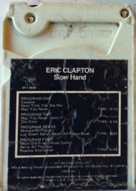 Eric Clapton - Slow Hand - RSO records 8T-1-3030