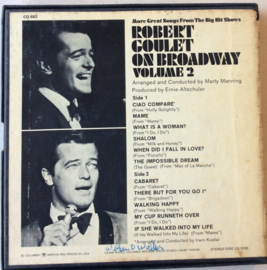 Robert Goulet – On Broadway, Volume 2 - Columbia CQ882  7 ½ ips