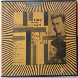 Mel Tormé Meets June Valli – Boy Meets Girl  - Camay Records PLS7689 3 ¾ ips