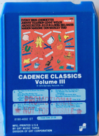 Various Artists - Cadence Classics Vol III - GRT 8190 4002 ST