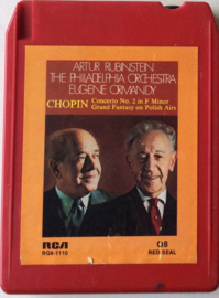 Artur Rubinstein, The Philadelphia Orchestra, Eugene Ormandy : Chopin – Concerto No. 2 In F Minor / Grand Fantasy On Polish Airs -RCA RQ8-1110
