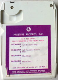 8-track Duke Edwards & The Young Ones – Is It Too Late?