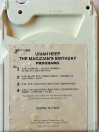 Uriah Heep – The Magician's Birthday - Mercury  MC 8-1-652 S113852