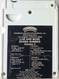 Donna Summer - Live and more Vol 1 & 2- NBL 87119