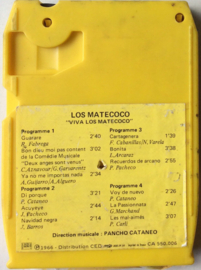 Los Matecoco – Viva Los Matecoco (8-track , 1977, Riviera 550 006)