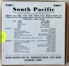 Various Artists - South Pacific - World Record Club  TLMP 1 3 ¾ ips, 2-Track Mono
