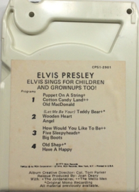 Elvis Presley - Elvis sings for children and grownups too! - RCA CPS1-2901