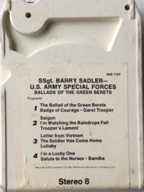 SSgt. Barry Sadler, U.S. Army Special Forces – Ballads Of The Green Berets - RCA P8S-1107