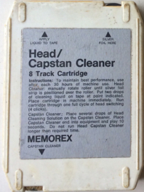 Memorex 8-track Head Cleaner + capstan cleaner