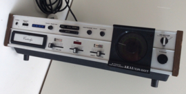 8-track speler  & Radio Akai CR-80T Speelt maar
