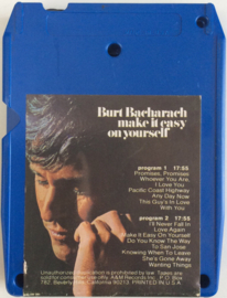 Burt Bacharach - Maker It Easy on Yourself - A&M 8Q-54188 Quadraphonic