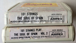 8-track 101 Strings - The Soul of Spain. Vol 1 & 2