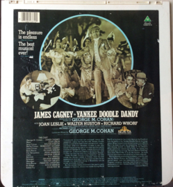 CED Videodisc PAL/UK - James Cagney in Yankee Doodle Dandy  - MGM/ UA  43610