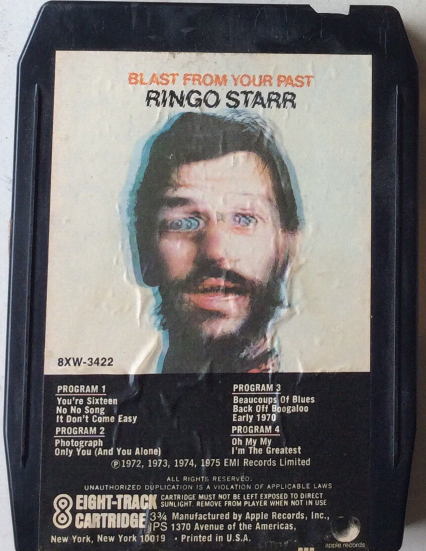 Ringo Starr – Blast From Your Past - Apple Records  8XW-3422