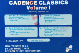 Various Artists  – Cadence Classics, Vol. 1 -GRT 	Barnaby Records 8190-4000 ST