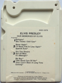 Elvis Presley - Our Memories Of Elvis -  RCA AQS1-3279