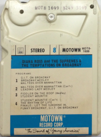 Diana Ross & The Supremes & The Temptations - On Broadway - Motown MOT8-1699