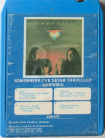 Ambrosia – Somewhere I've Never Travelled  - 20th Century Records  8209-510 8-track