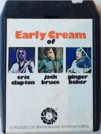 Eric Clapton / Jack Bruce / Ginger Baker – The Early Cream - Springboard 8T-SPB-4037