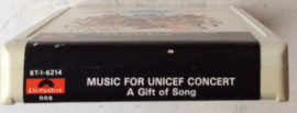 Various – Music For Unicef Concert: A Gift Of Song - Polydor 8T-1-6214