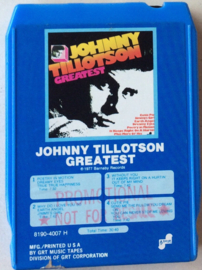 Johnny Tillotson – Johnny Tillotson Greatest - Barnaby Records 8190-4007H